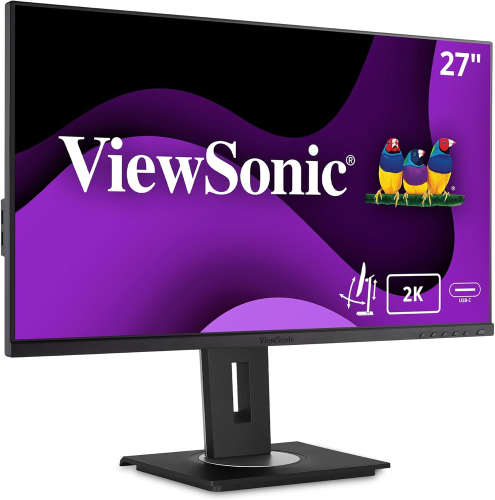 VG2755-2K 24 Inch IPS 1440P Monitor with USB C, HDMI, Displayport and 40 Degree