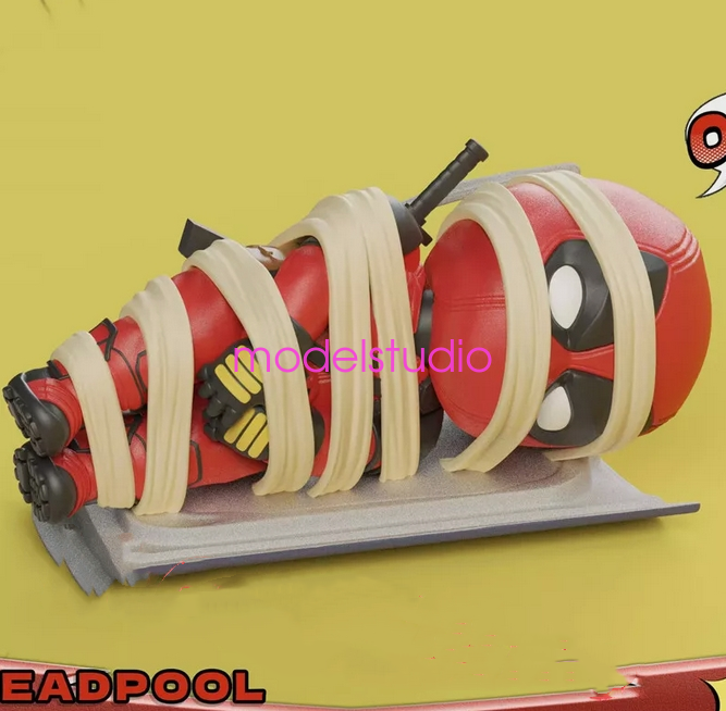 HH Studio Deadpool Q Version Resin Statue 15x8x6cm Pre-Order Now Collectible Figure