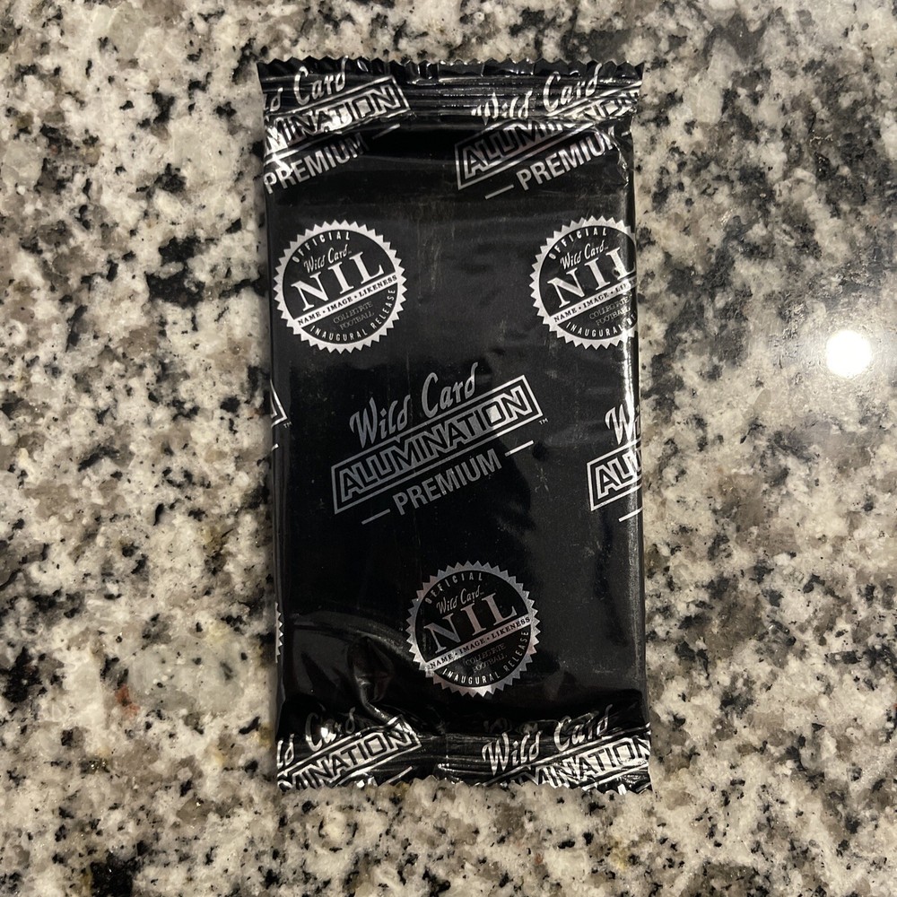 🔥 Wild Card Matte Alumination NIL Inaugural Release Collegiate Football Sealed
