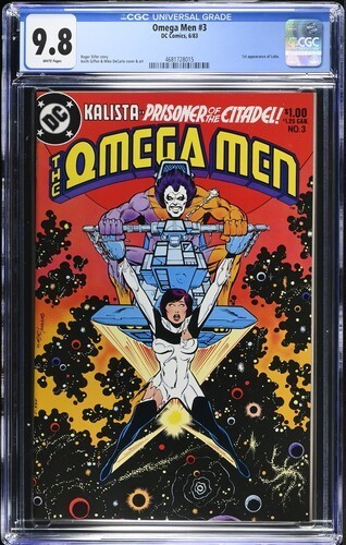 Omega Men #3 1983 DC Comics CGC 9.8 1st app Lobo White Pages 8015