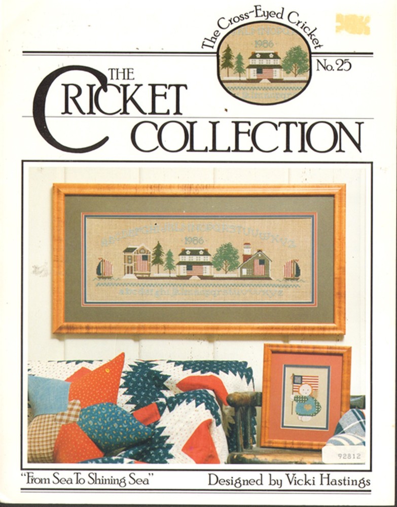 From Sea to Shining Sea The Cricket Collection Counted Cross Stitch No. 25