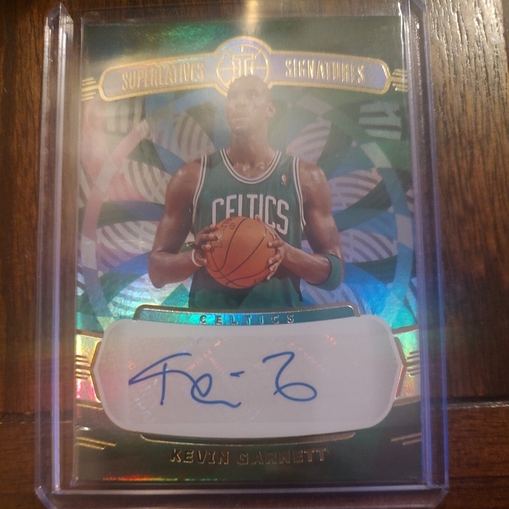 Illusions Superlatives Signatures Kevin Garnett - AUTO - SS-KGQ