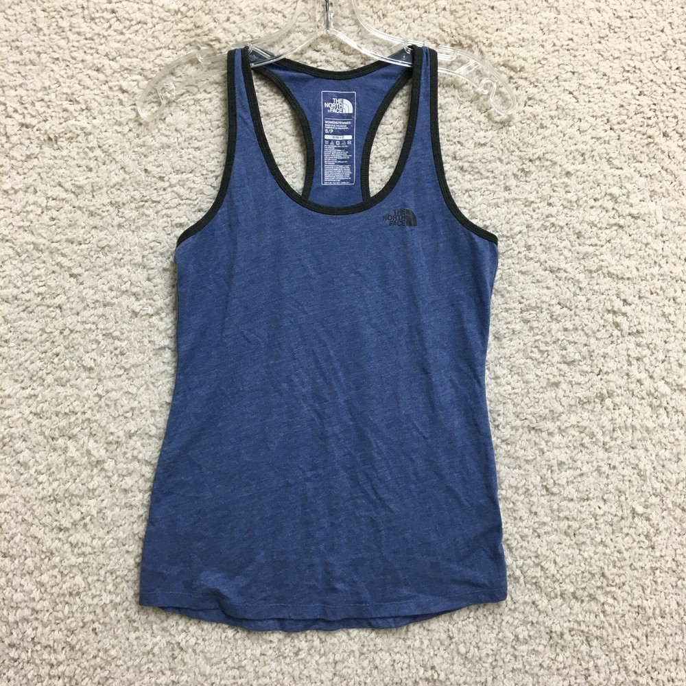 The North Face Slim Fit Racerback Tank Top for Women in Blue - Size Small