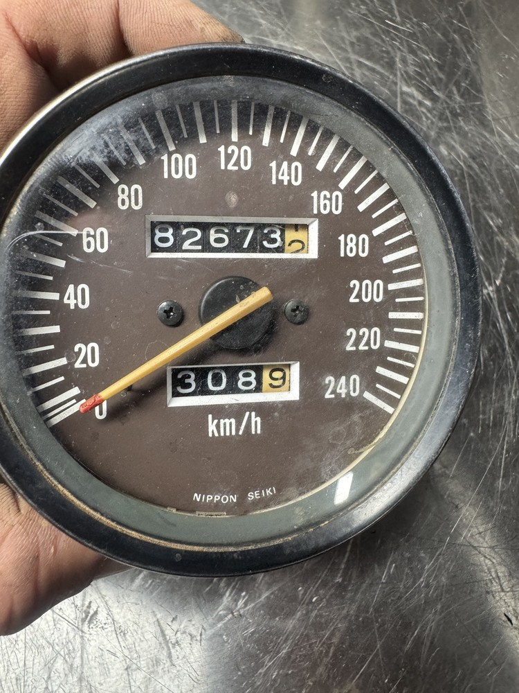 Suzuki GS 550 GS550 Speedometer Speedo Gauge Stinger Oem Genuine Cluster