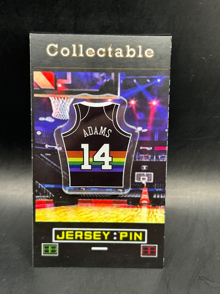 Denver Nuggets Michael Adams jersey lapel pin-Classic RETRO Collectable