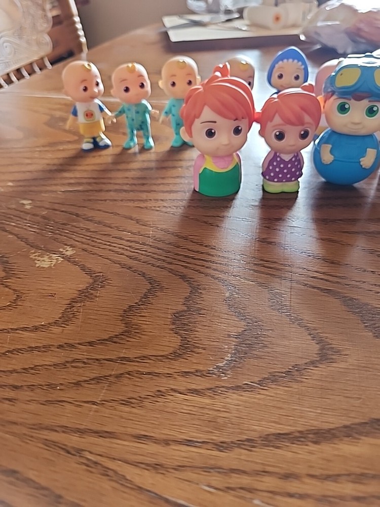 19 Various Cocomelon Figures Good Condition