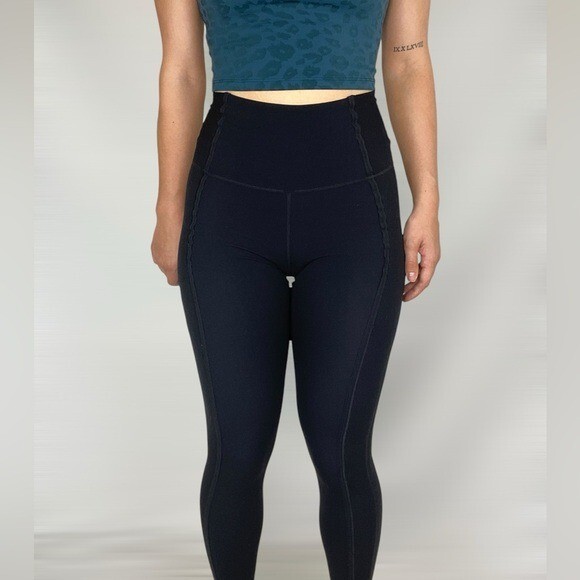 NIKE Yoga Dri Fit High Rise Legging Stretchy Gym Yoga Workout