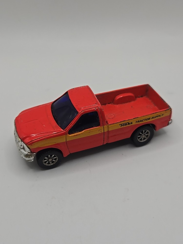 Ford F350 Super Duty Pickup Truck Red 2002 Tonka Hasbro Tractor Supply Toy Car