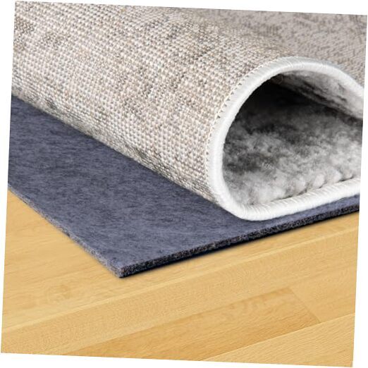 Uni-Luxe Dual Surface Felt and Rubber Non-Slip Rug Pad 6' 11
