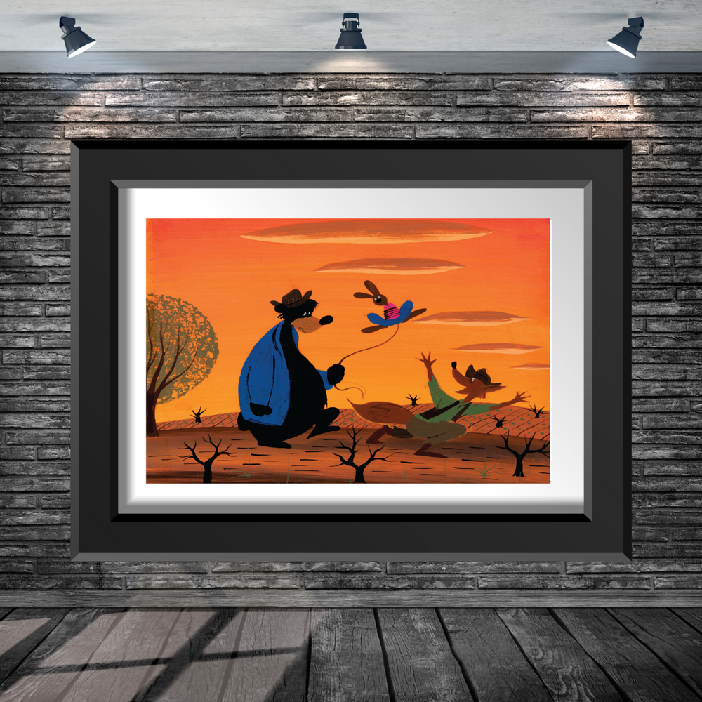 Mary Blair Song of the South Brer Rabbit 13x19 Matte Art Print Poster