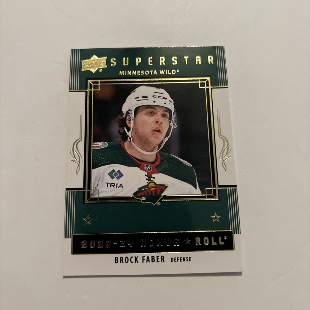 2023-24 Upper Deck Series 2 - Honor Roll #HR36 Brock Faber (RC)