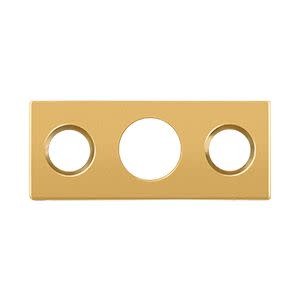 Deltana SP7FBR 1-1/2 x 5/8 Strike Plate for 7 Inch Flush Bolt