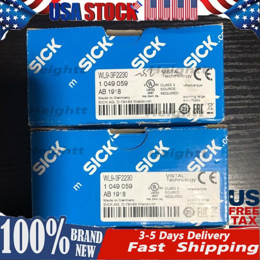 1PC New Sick WL9-3P2230 Photoelectric Switch Free Shipping WL93P2230