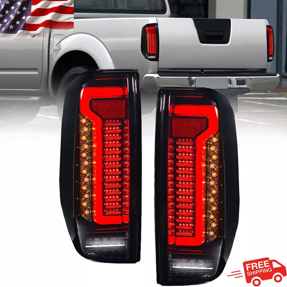 Smoke Lens For 2005-21 Nissan Navara D40 Frontier Terra Rear Brake Tail Light
