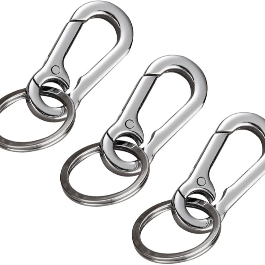 Heavy Duty Carabiner Keychain for Car Keys - Premium Durable Key Ring