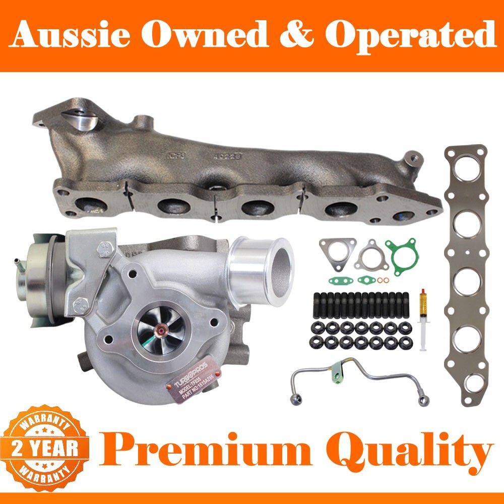 Upgrade Turbo+Manifold,Oil Feed Pipe For Mitsubishi Pajero Sport 4N15 2.4L