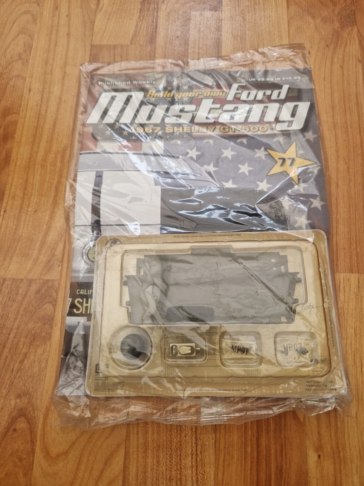 1/8 DEAGOSTINI BUILD YOUR OWN FORD MUSTANG 1967 SHELBY GT-500 ISSUE 77 INC PART