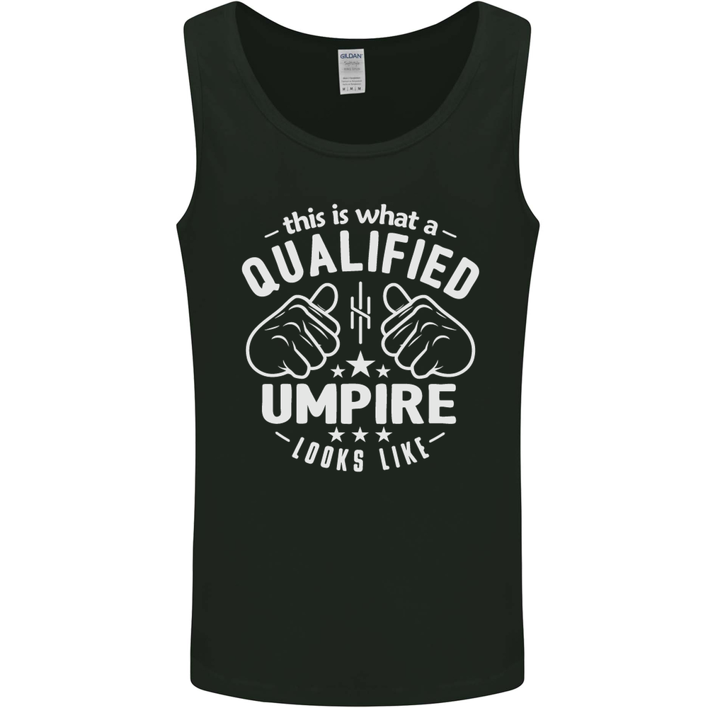 This Is What a Qualified Umpire Looks Like Mens Vest Tank Top