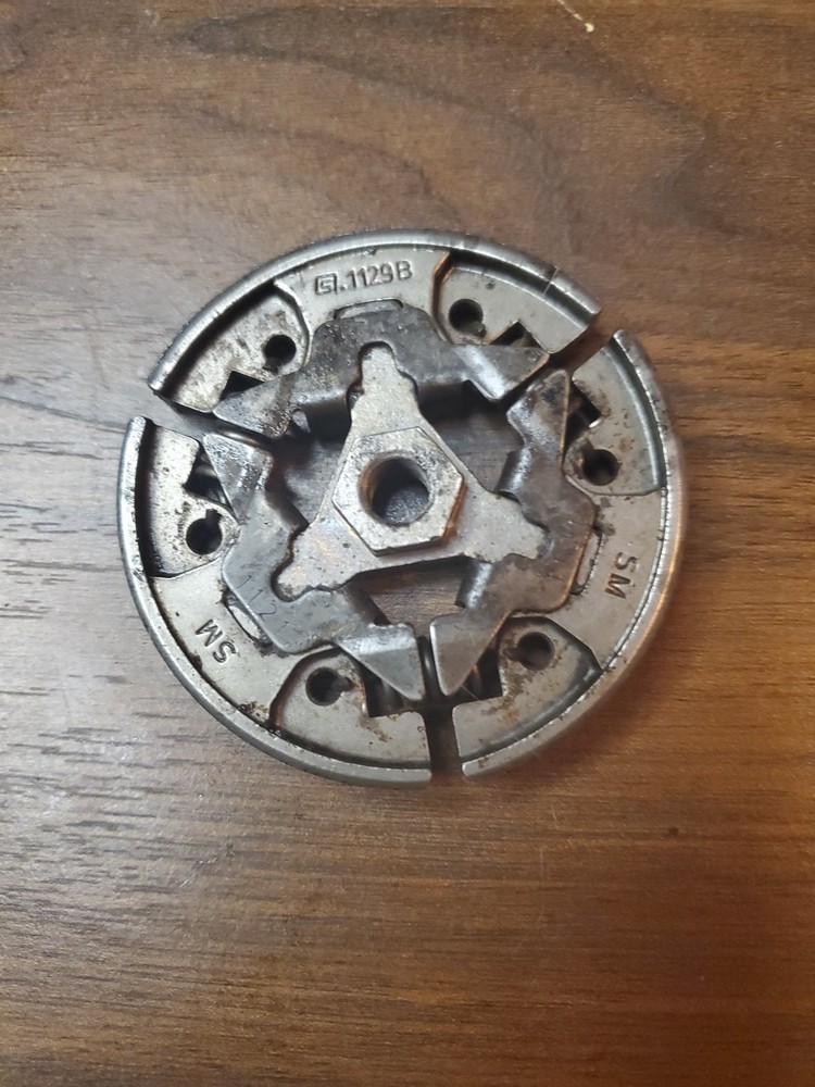 OEM USED STIHL CLUTCH AND SPROCKET FOR STIHL MS200T CHAINSAW 1129 160 2000  SD2