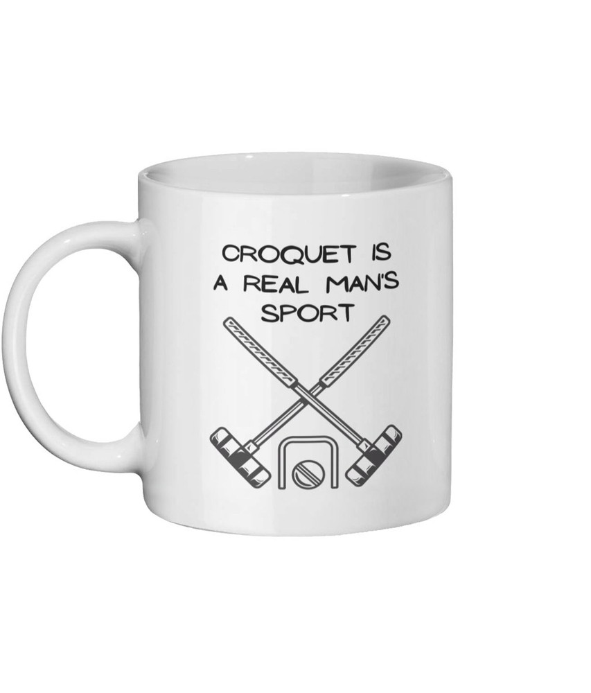 Croquet Lover Mug Funny Gift for Men Who Love Croquet Sports