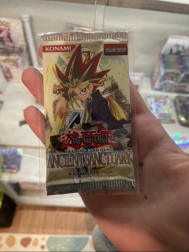 2004 Yu-Gi-Oh Ancient Sanctuary Unlimited Edition Sealed Booster Pack