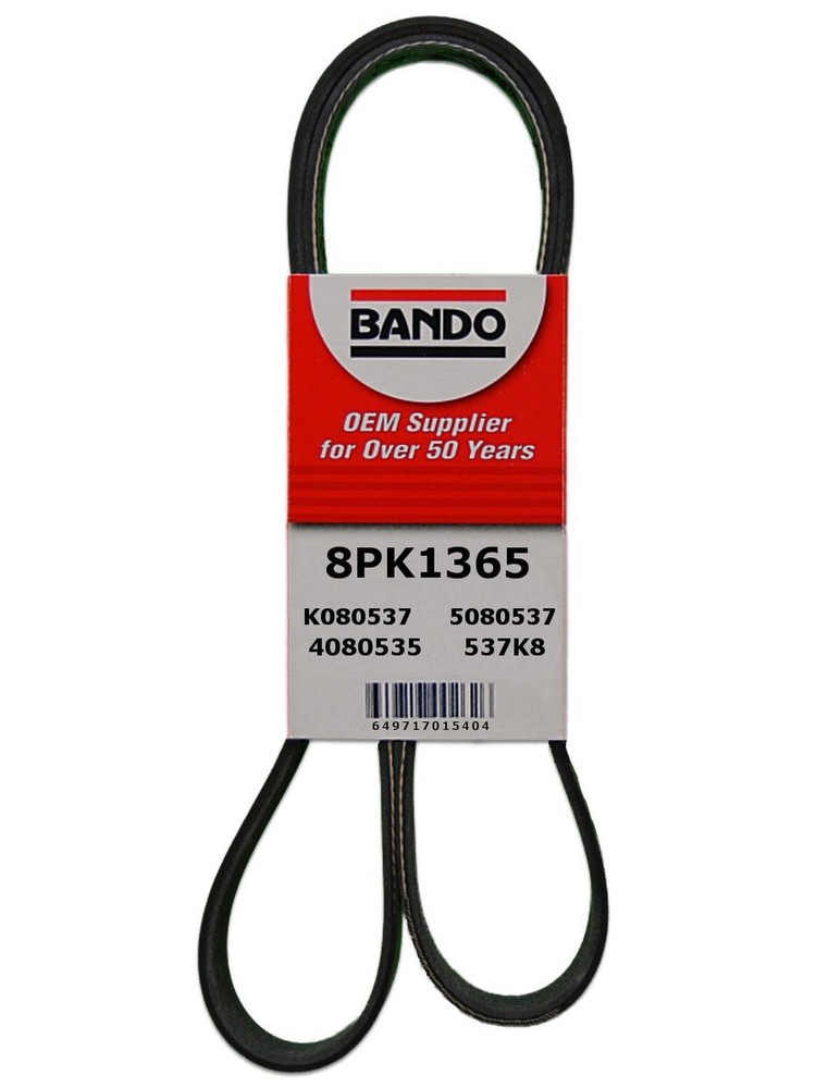 Bando 8PK1365 Bando USA OEM Quality Serpentine Belt