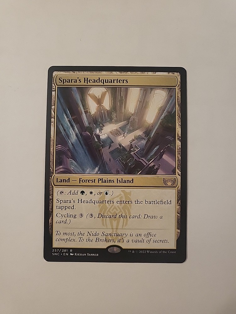 MTG - NM - Spara's Headquarters - Streets of New Capenna - #257 - Regular