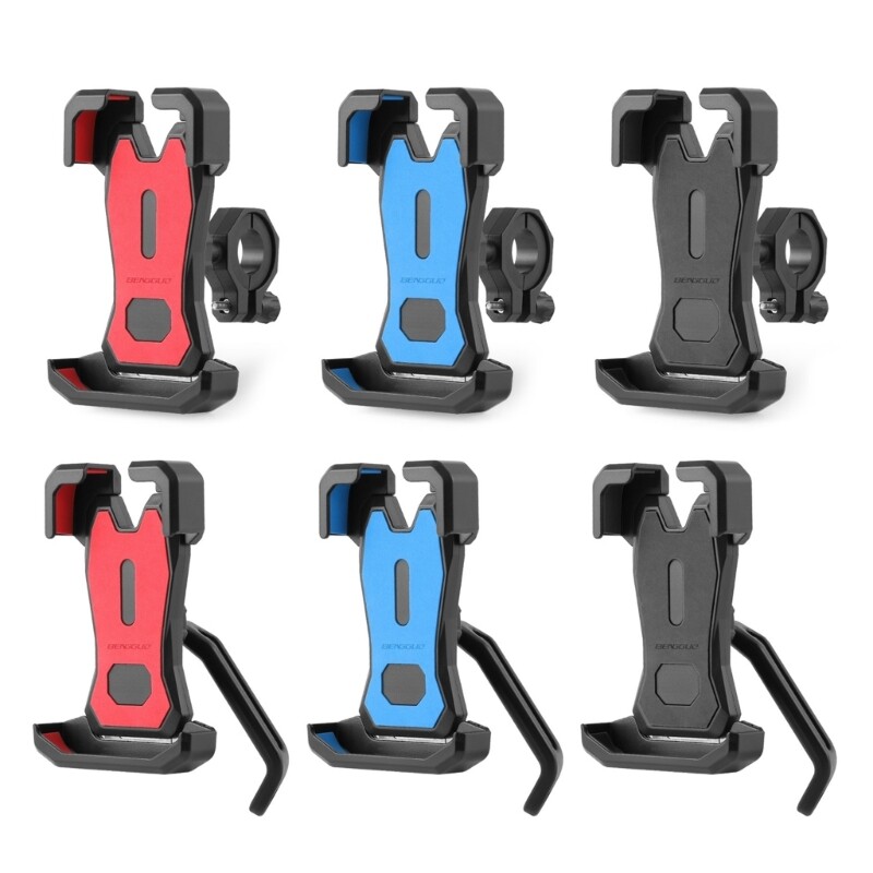 Handlebar/Rearview Mount Rotating Phone Cradles Holder for Scooter Bike
