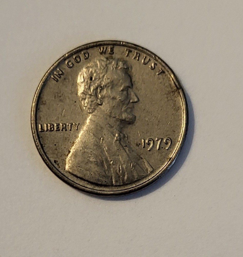 1979 Lincoln Penny Unknown Composition Rare Collectible Coin
