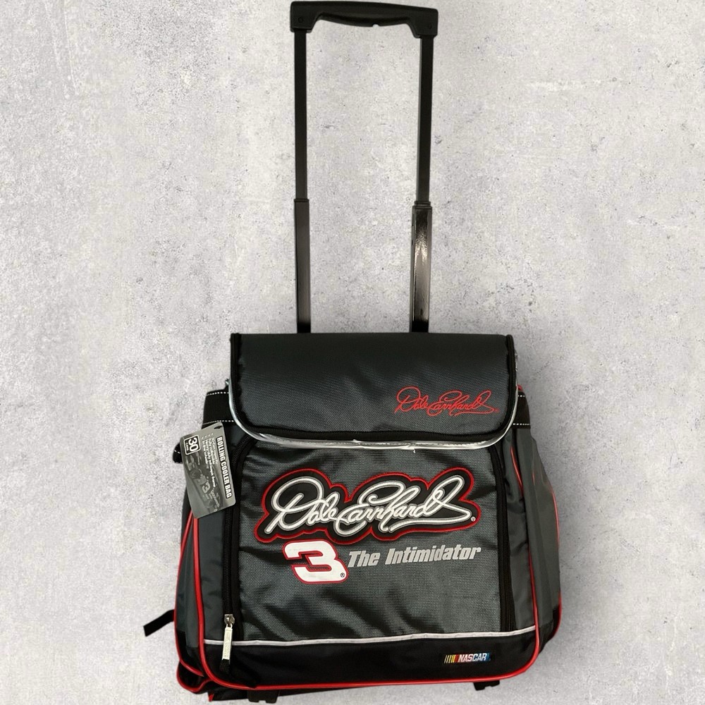 Dale Earnhardt #3 NASCAR Rolling Cooler Bag - The Intimidator Travel Tote New