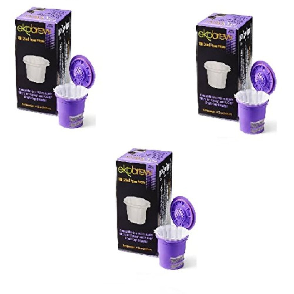 300-Pack Reusable Paper Filters for Keurig & K-Cup Brewers  