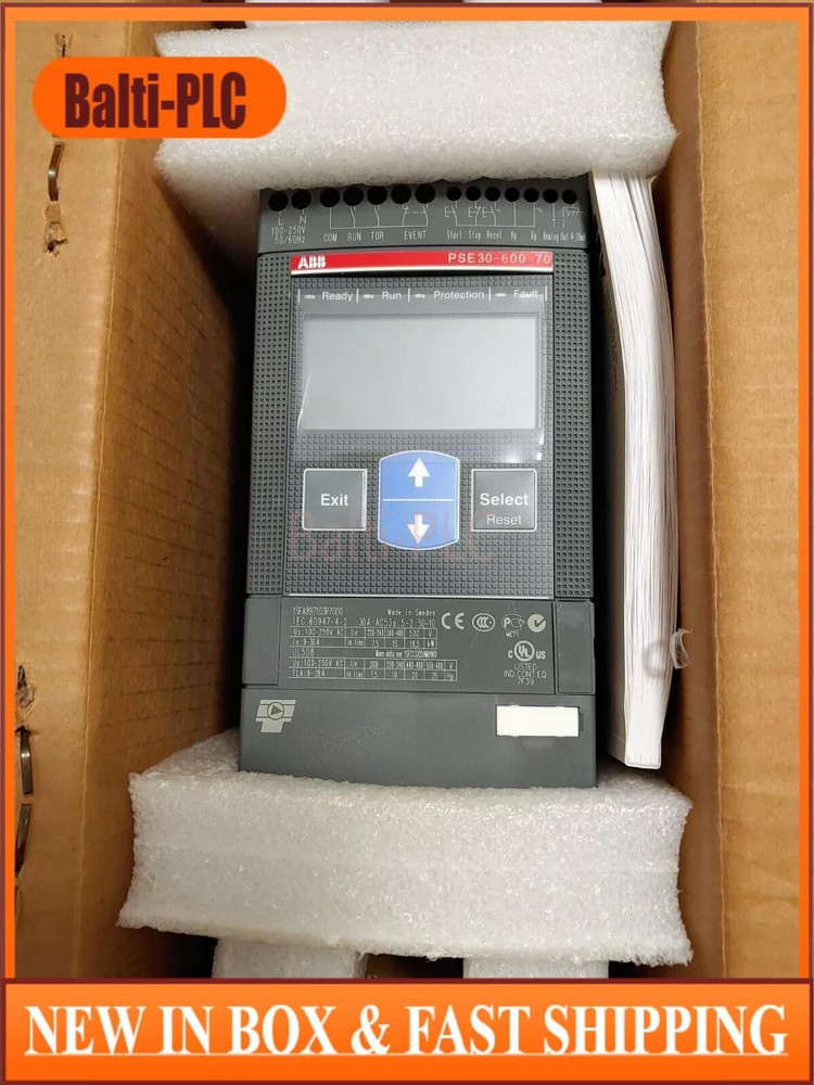 PSE30-600-70 Soft Starter 30A NEW IN STOCK ABB ship by UPS US Free TAX