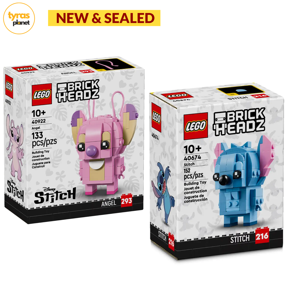 LEGO BrickHeadz 40674 Stitch 40922 Lilo & Stitch Angel NEW SEALED