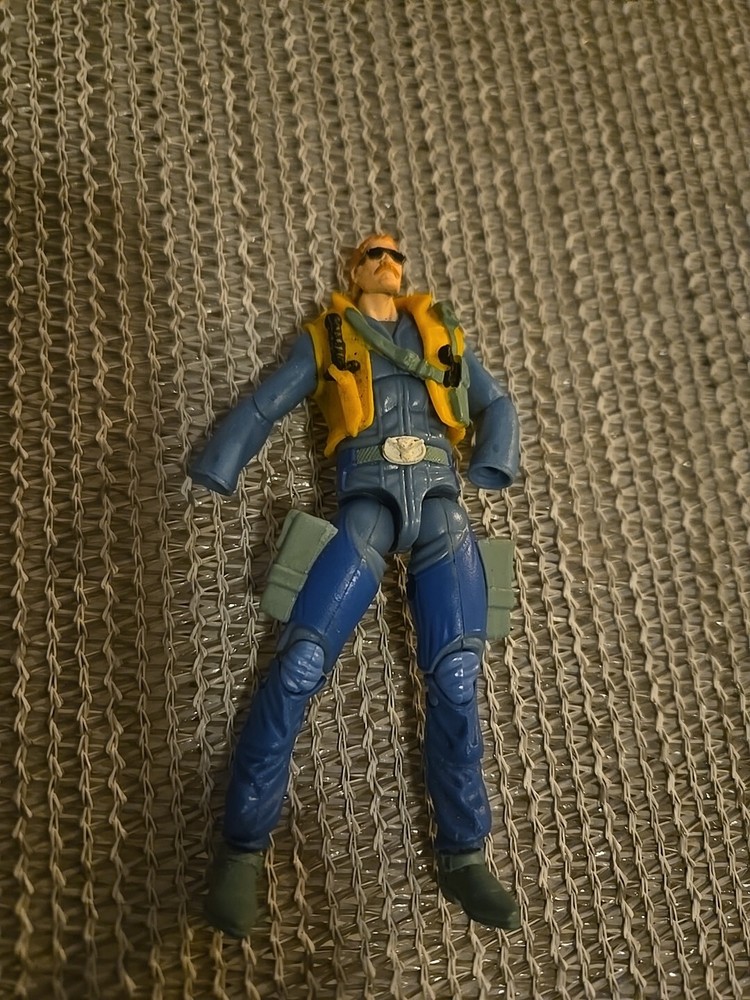 GI Joe 25th Anniversary 3.75 figure Wild Bill v12 incomplete No Hands