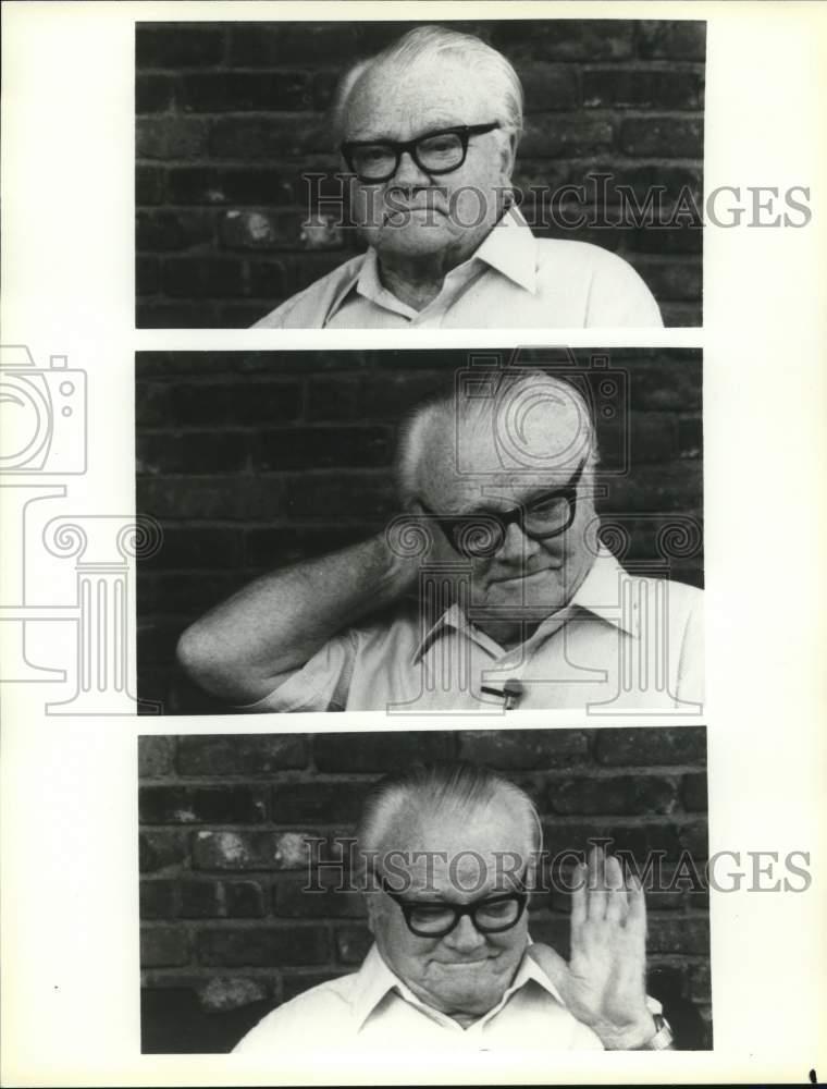 Press Photo Actor James Cagney in Composite Portrait - syp24897