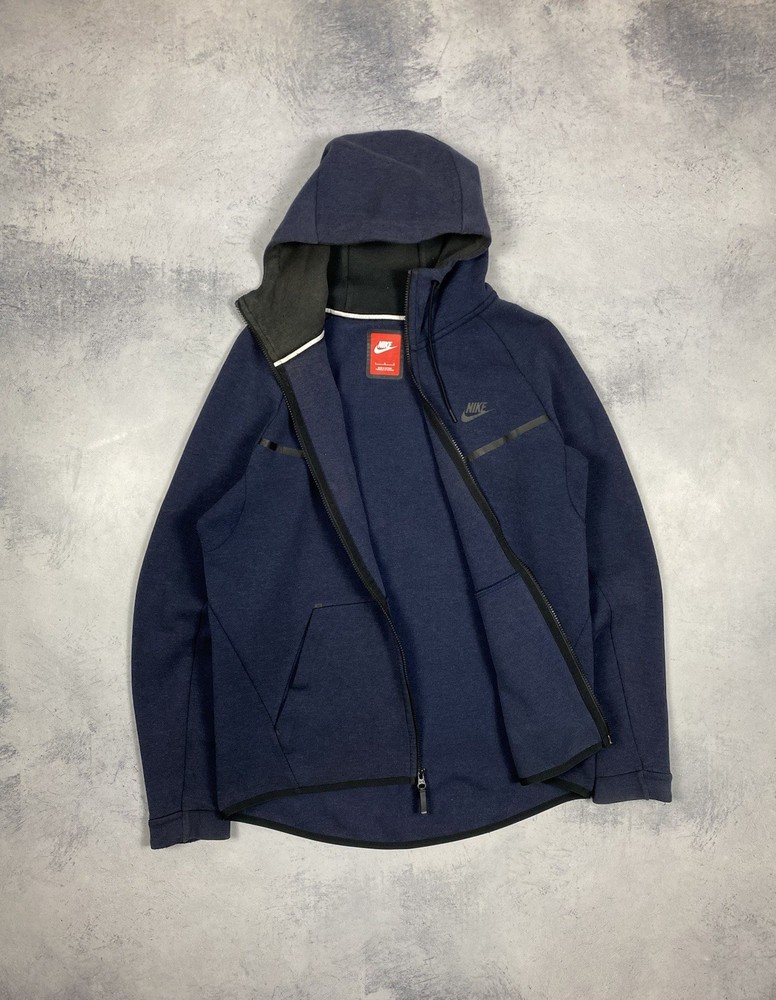 Nike Tech Fleece Hoodie Mens Large Full Zip Jacket Athletic Sweatshirt Sweater