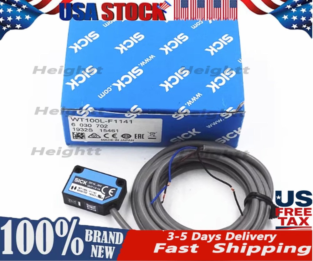SICK WT100L-F1141 Photoelectric Sensor New One Expedited Shipping WT100LF1141