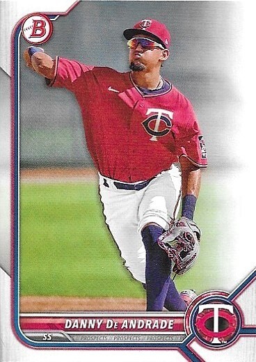 Danny De Andrade 2022 Bowman Draft BD-107