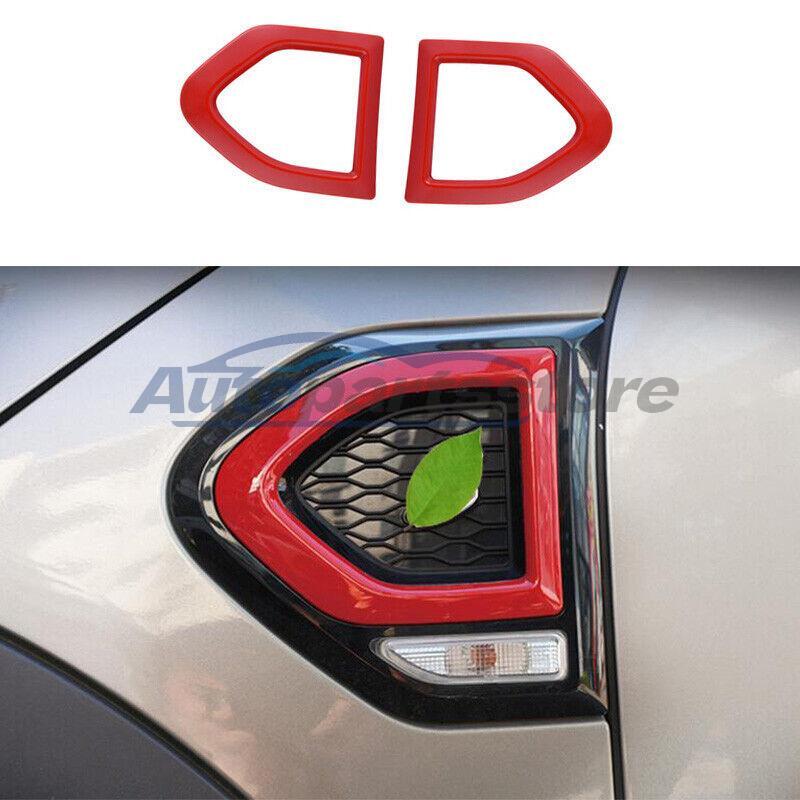 Fit For Mini Cooper Countryman F60 Red Side Vent Fender Flank Cover Trim 2PCS