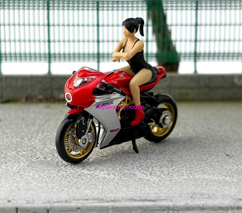 1:64 Scale CM Agusta Superveloce SV800 Diecast Metal Motorcycle Model