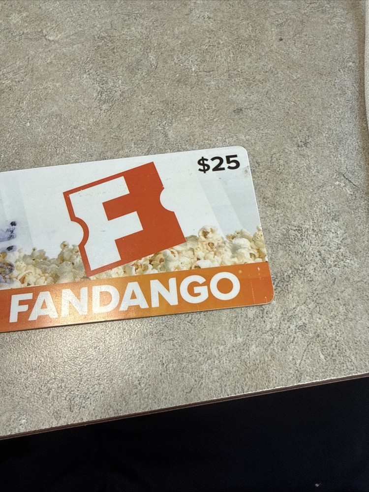 $25 Fandango Gift Card - Unused Full Balance-image