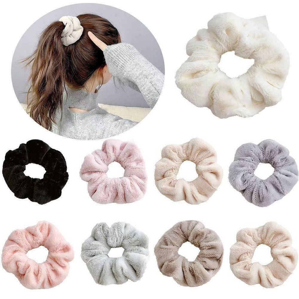 Elastic Hair Scrunchies Colorful Ponytail Rings Hair Tie Rope HOT G1R1 Sale