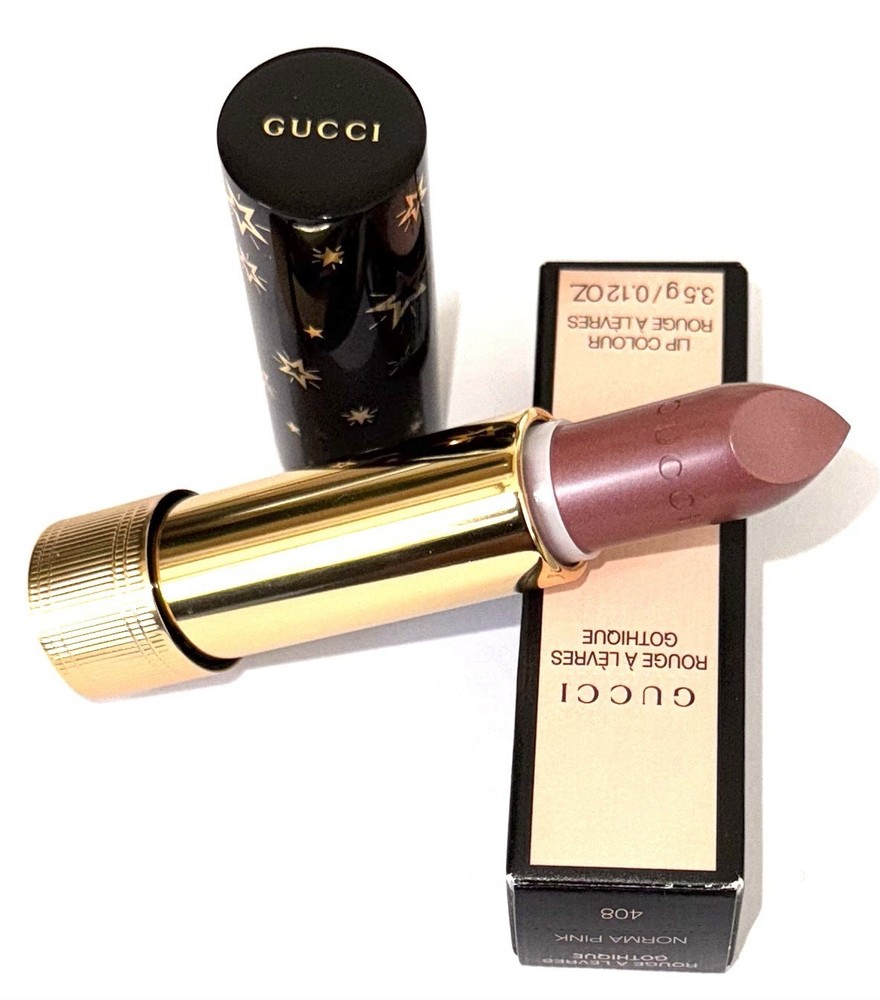 GUCCI Lip Colour 3.5g 408 Norma Pink Lipstick