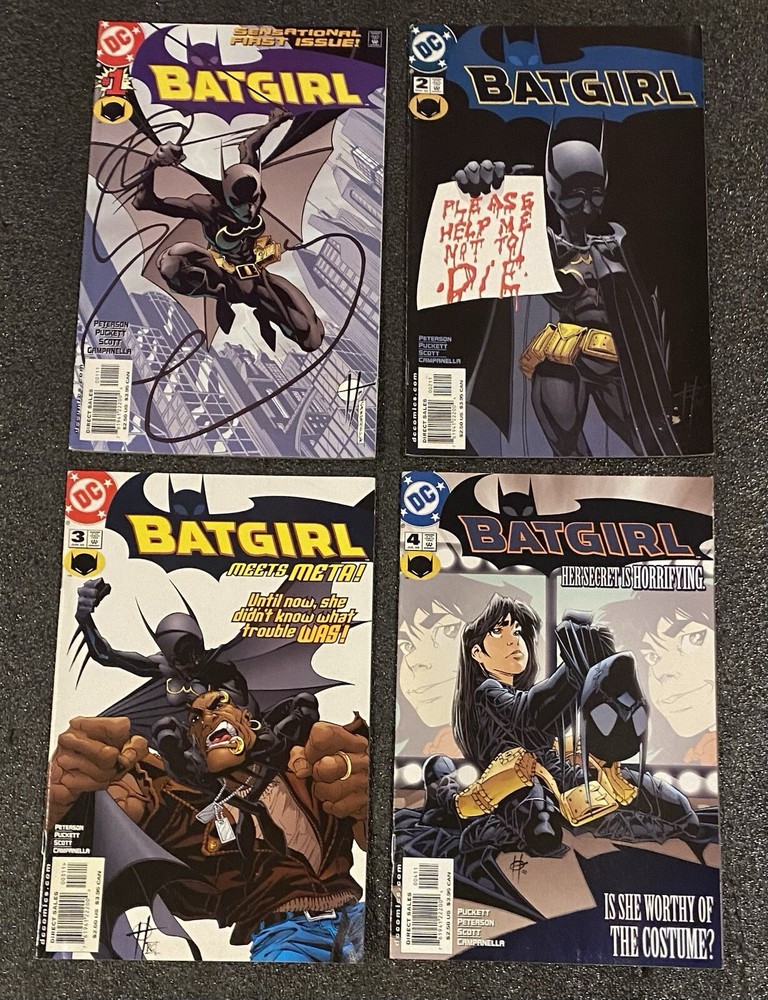 Batgirl Comic Book Bundle X 4