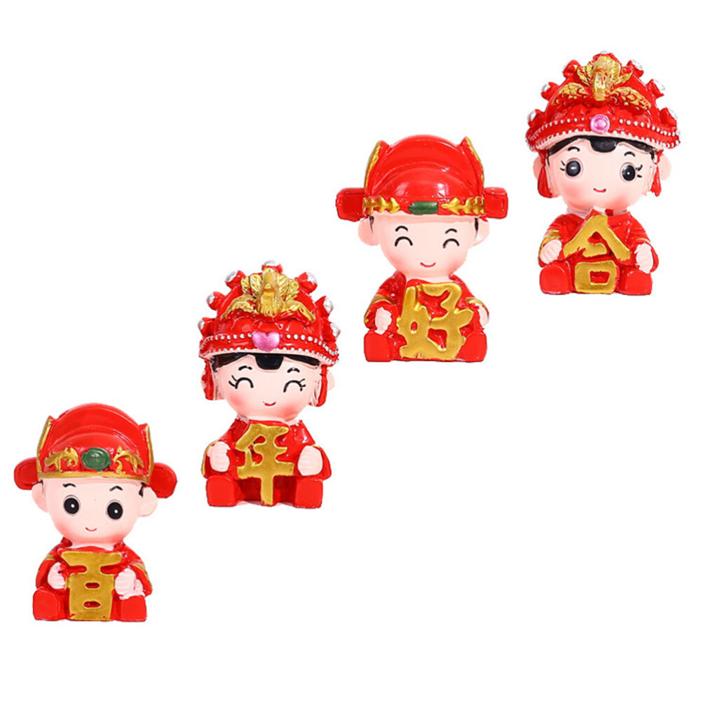 Bride Hundred Years Good Harmony Ornament Figurines Miss Lovers