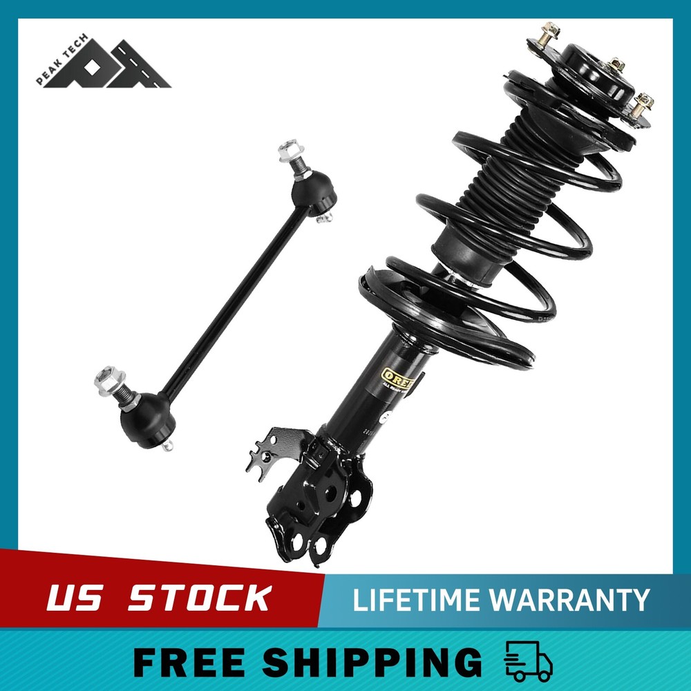 2012-2017 Toyota Camry Hybrid LE XLE Front Driver Side Strut and Sway Bar