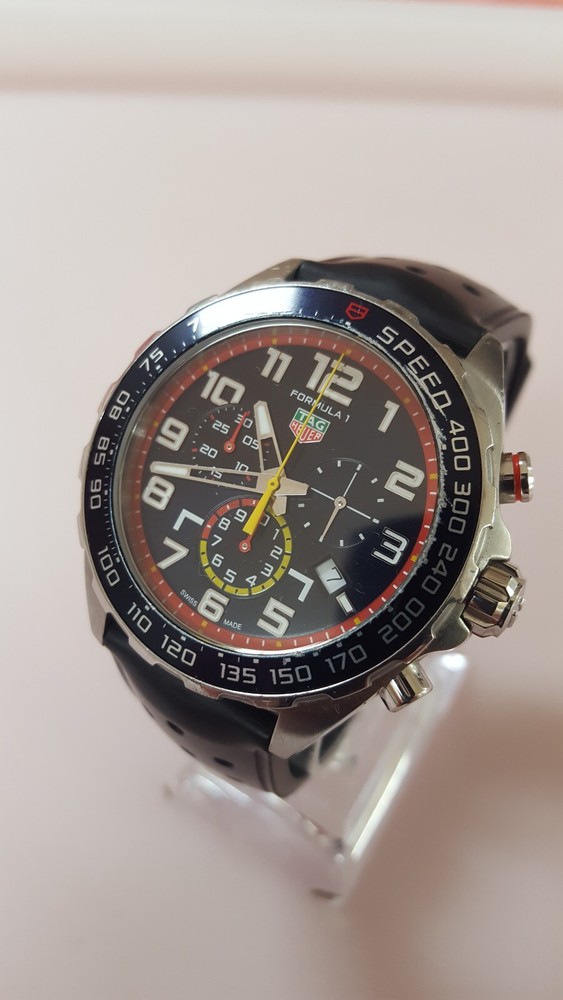 SWISS TAG HEUER CAZ101AL RED BULL RACING FORMULA 1 SPECIAL EDITION CHRONOGRAPH.