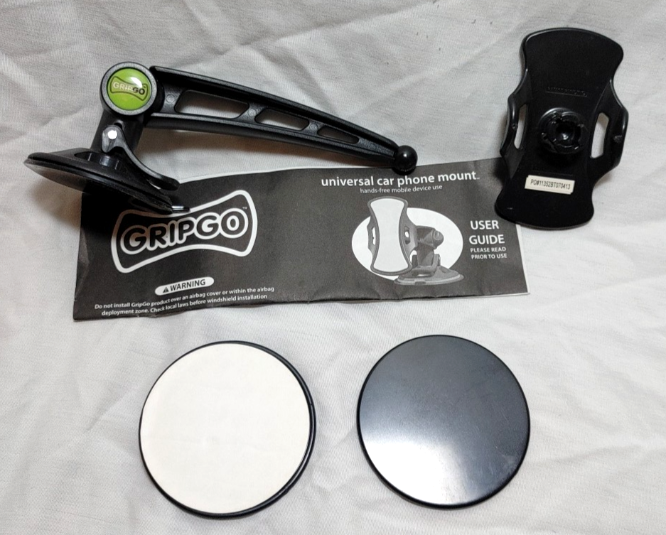 GripGo Universal Car Phone Mount - Open Box