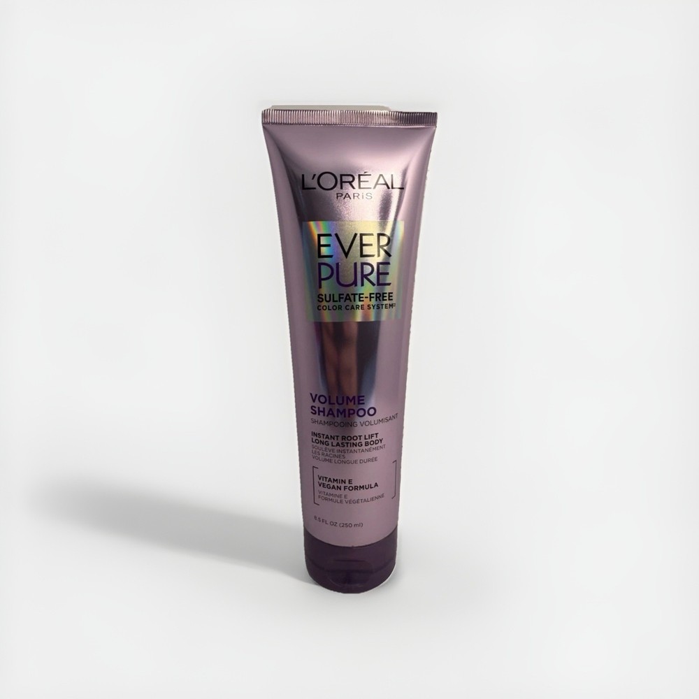 L'Oreal Paris Volume Sulfate Free Shampoo Reviving Fine Hair EverPure 8.5 Oz