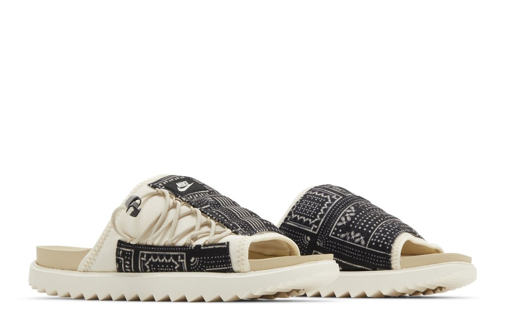 Nike Asuna Slide Paisley - Pale Ivory Men's DJ4666-110
